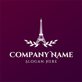 Eiffel Tower Logo - Free Tower Logo Designs | DesignEvo Logo Maker