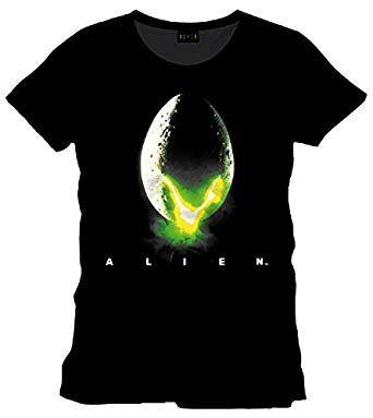 Amazon Small Logo - Alien Logo T-Shirt Black Small: Amazon.co.uk: Clothing