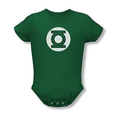 Amazon Small Logo - Babies DC GREEN LANTERN LOGO Small Onesie: Amazon.co.uk: Clothing