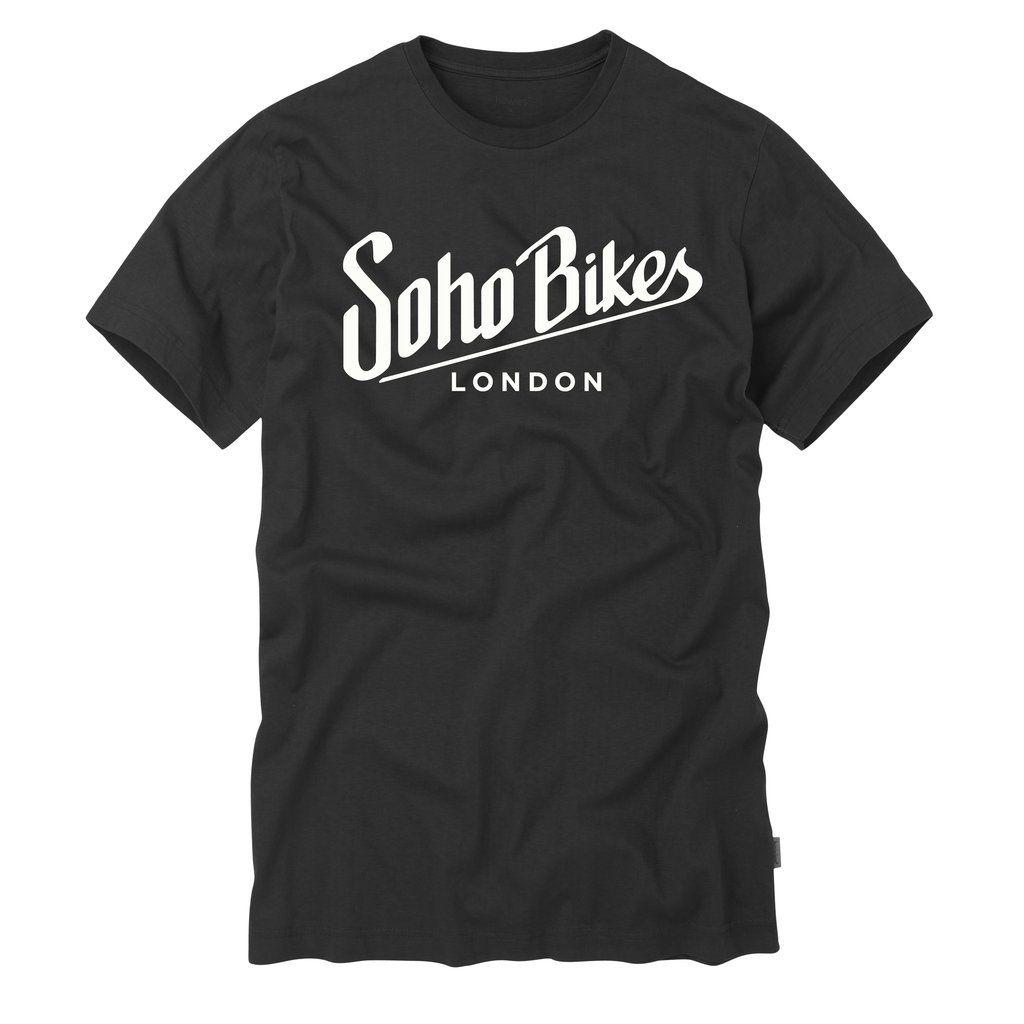 Black and Gray Logo - Soho Bikes Classic Logo T Shirt (Limited Stock!)