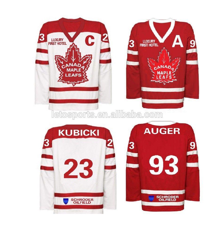 red maple leafs jersey