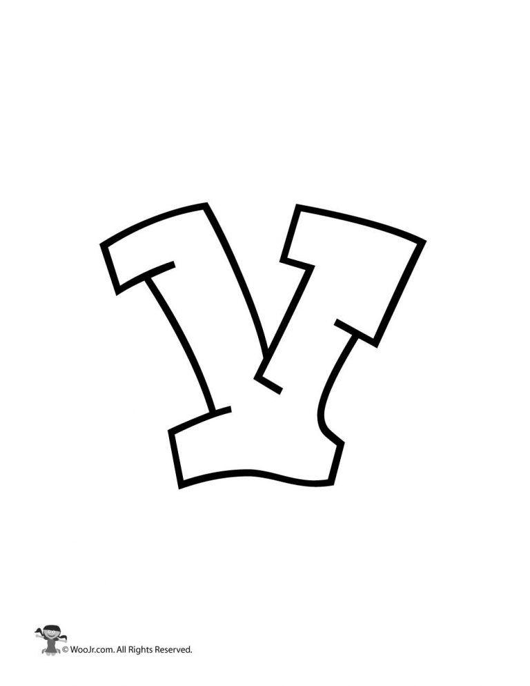 Graffiti Letter V Logo - Graffiti Lowercase Letter v | Graffiti | Graffiti, Lettering ...