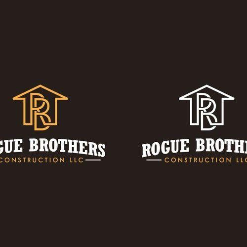 Rustic Construction Logo - Rogue Brothers Construction LLC - Create a semi rustic logo for a ...