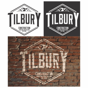 Vintage Construction Logo - Professional, Masculine, Business Logo Design for Tilbury ...