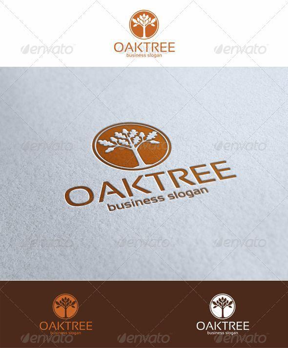 Companies with Oak Tree Logo - Oak Tree Logo – An excellent logo template highly suitable for ...