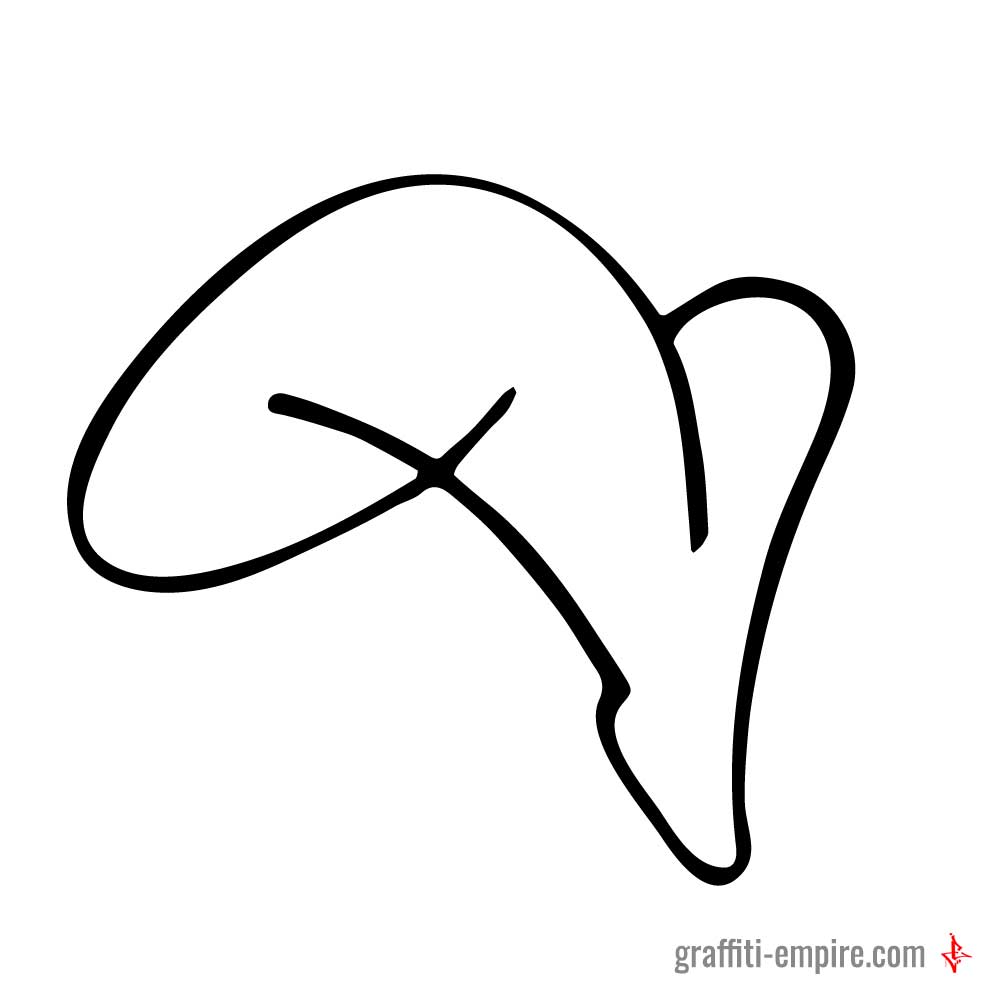 Graffiti Letter V Logo - ▷ Graffiti Letter V | Graffiti Empire