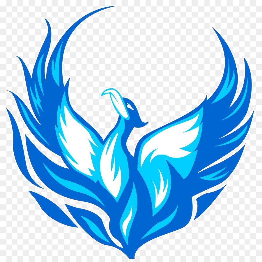 Phoenix Blue Logo - Phoenix Logo Drawing Clip art - Phoenix png download - 2419*2419 ...