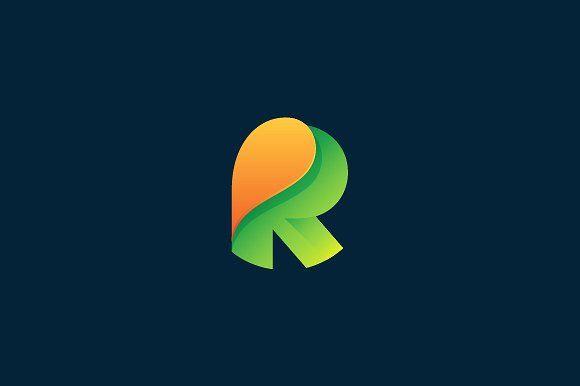 Letter R Logo - Bold Letter R Logo Logo Templates Creative Market