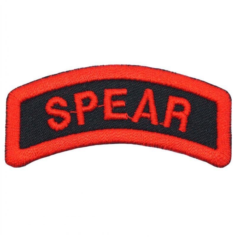 Red and Black Spear Logo - SPEAR TAB