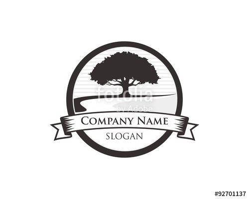 Companies with Oak Tree Logo - Oak Tree Logo Stock Image And Royalty Free Vector Files On Fotolia