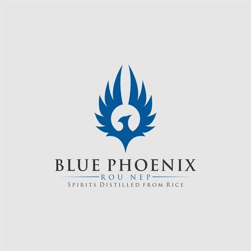 Phoenix Blue Logo - Blue Phoenix liquor bottle label | Logo design contest