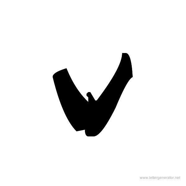 Graffiti Letter V Logo - Graffiti Alphabet Gallery Printable Alphabets. LETTER
