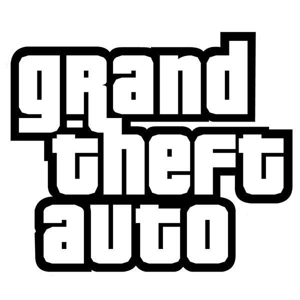 Graffiti Letter V Logo - Grand Theft Auto Font and Logo