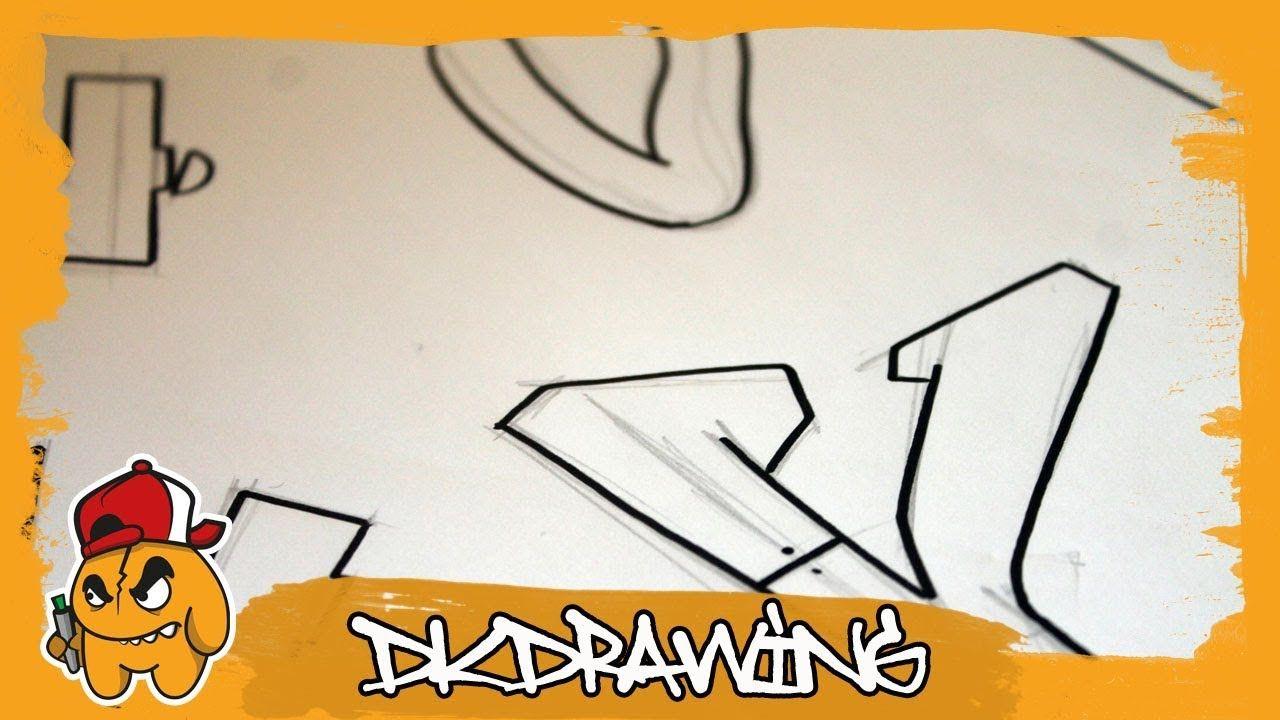 Graffiti Letter V Logo - Graffiti Alphabets Letter V - Buchstabe V - Letra V - YouTube