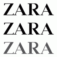 Zara Logo - ZARA | Brands of the World™ | Download vector logos and logotypes