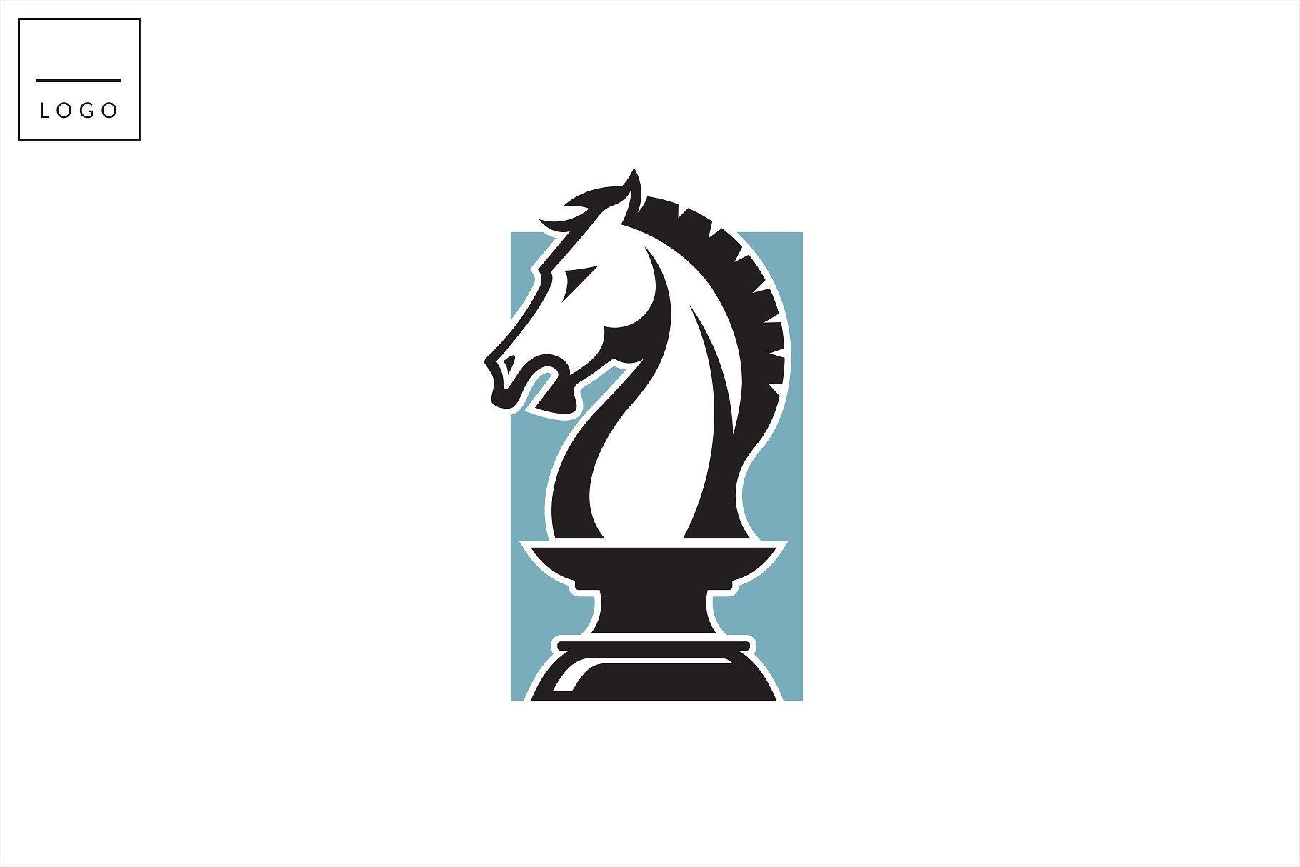 Chess Logo - Chess Horse Logo ~ Logo Templates ~ Creative Market