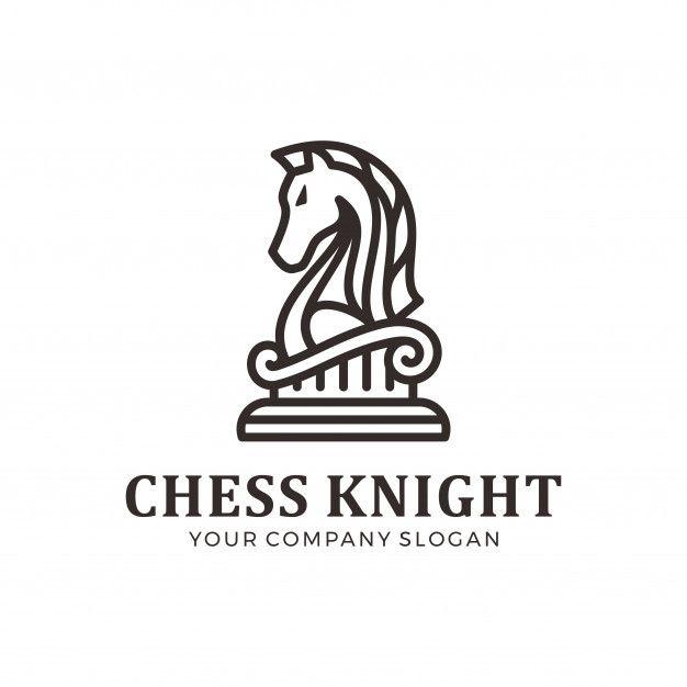 Chess Horse Logo - Chess knight logo, horse logo Vector | Premium Download