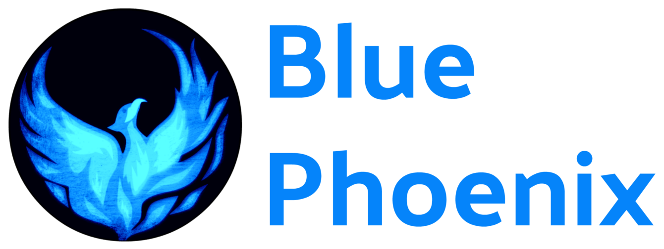 Phoenix Blue Logo - Blue Phoenix - Home of Uk gifts