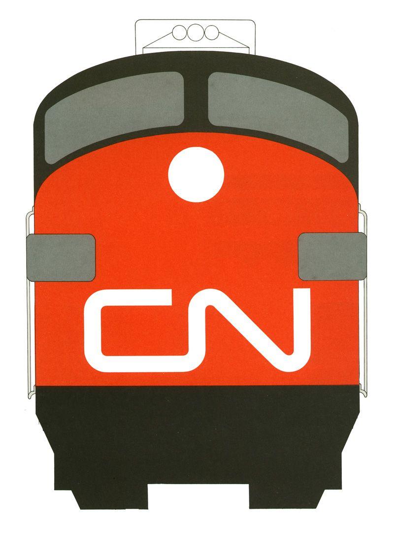 CN Rail Logo - Cn Logos