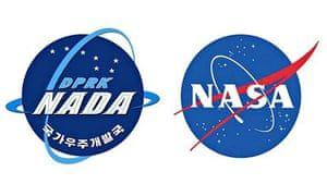 2014 NASA Logo - North Korea appears to ape Nasa with space agency logo | World news ...