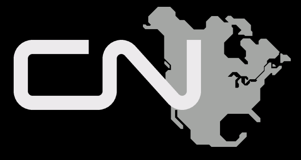 CN Logo - Scale Train Drawings - Text and Logos