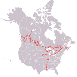 CN Rail Logo - Canadian National Railway