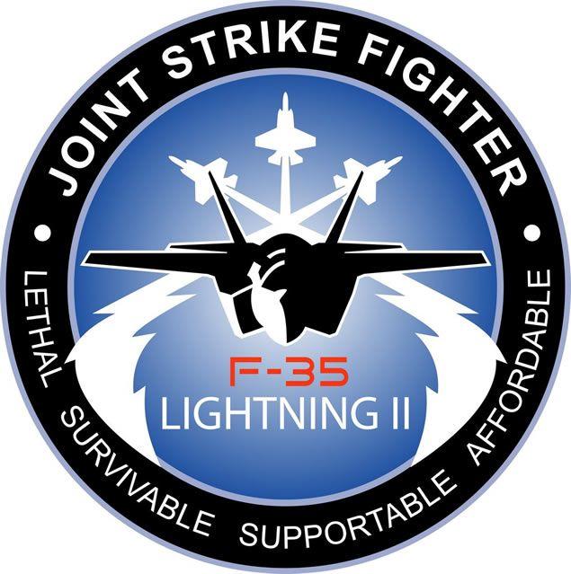Fighter Jet Logo - US Air Force And US Navy F 35 JSF Fighter Aircraft Picture History