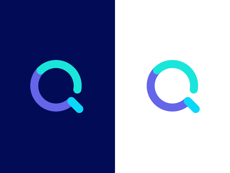 Q Symbol in Logo - Q / logo design by Deividas Bielskis | Dribbble | Dribbble