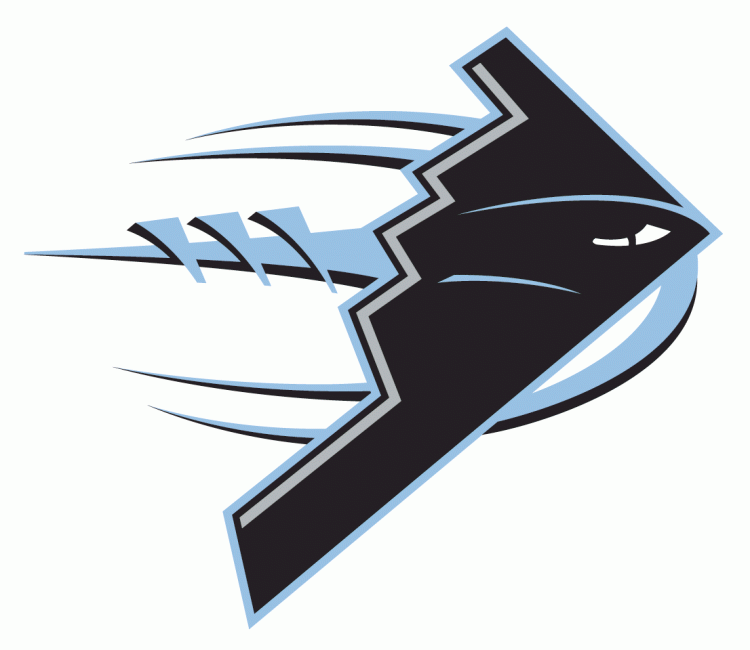 Fighter Jet Logo - Kansas City Command Secondary Logo Football League Arena FL