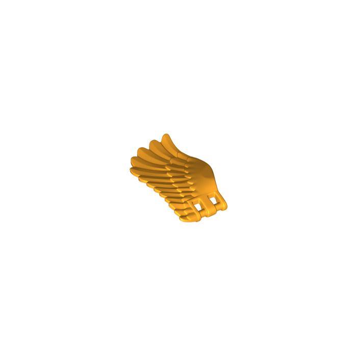 Orange Wing Logo - LEGO Bright Light Orange Wing Left with 3.2 Shaft (20313) | Brick ...