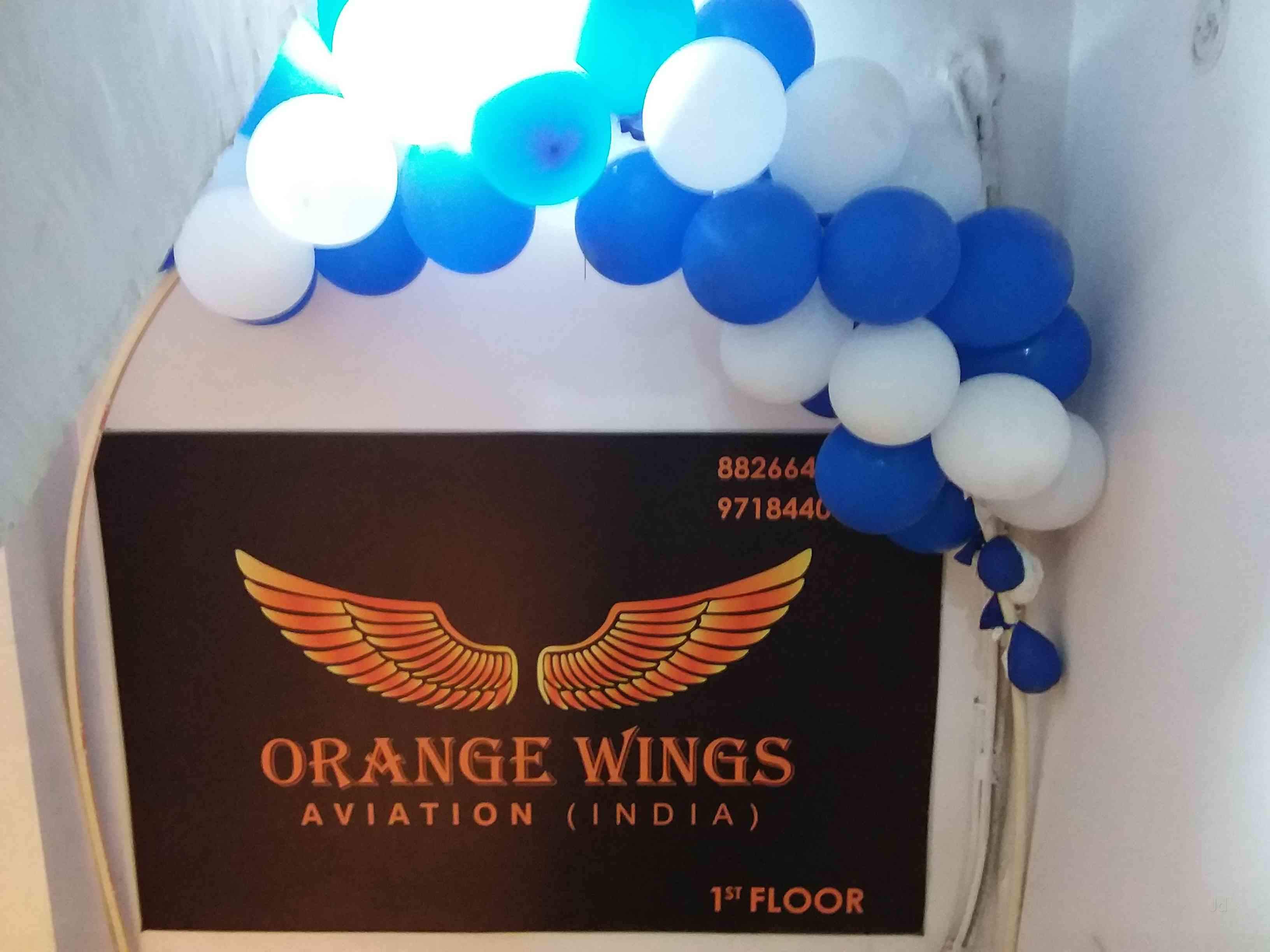 Orange Wing Logo - Orange Wings Aviation (india), Palam Extension - Commercial Pilot ...