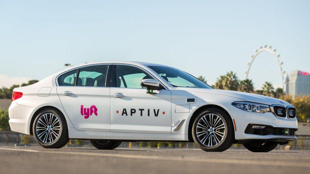 Aptiv Technologies LLC Logo - We Rode in Lyft's Self-Driving Car at CES 2018 | Time