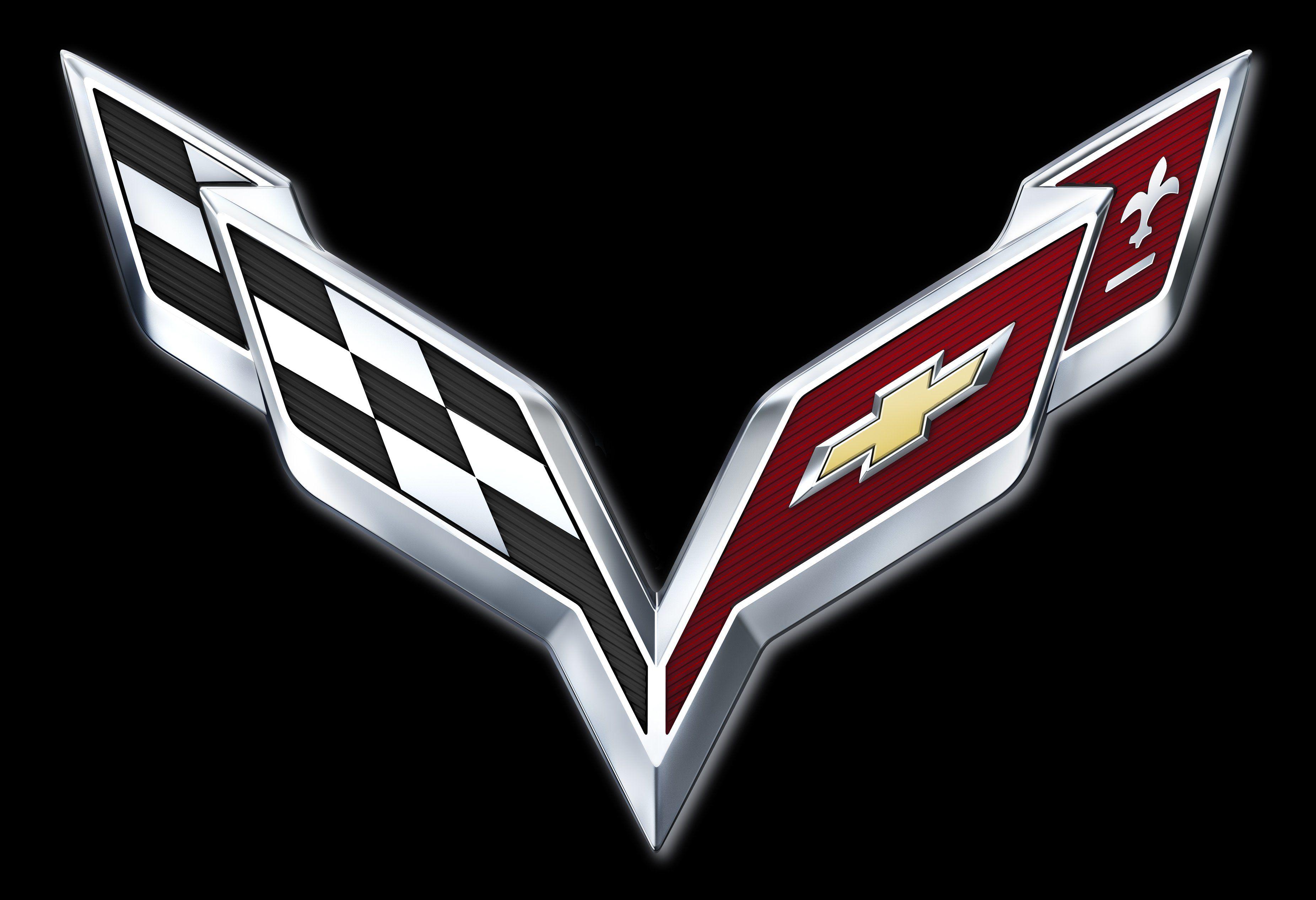 Corvette Logo - Evolution Of The Corvette And The Crossed Flags Logo | Top Speed