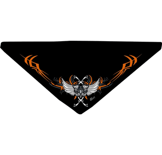 Orange Wing Logo - Orange Wing Fleece Lined Scarf Neck Face Mask