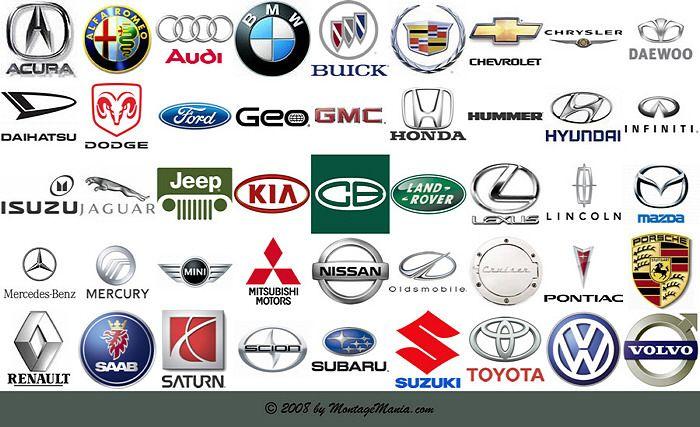 Popular Car Logo - All Logos Car Company Acceptable Logo Symbols Original 5 #6015