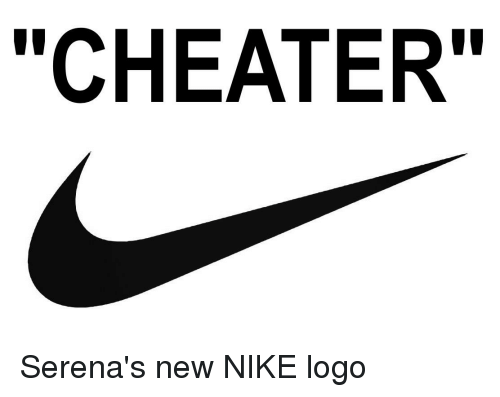 Funny Nike Logo - CHEATER | Funny Meme on ME.ME