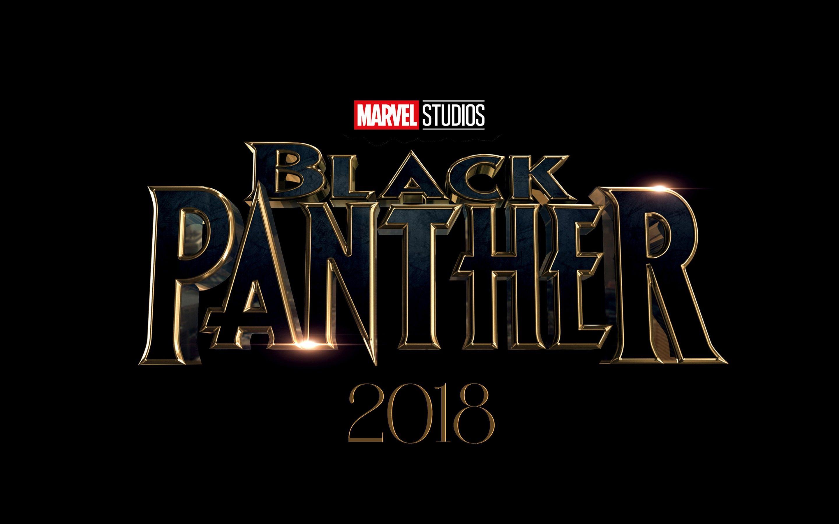 Marvel 2018 Logo - Wallpaper Black Panther, Marvel Studios, 2018, 4K, Logo, Movies, #7857