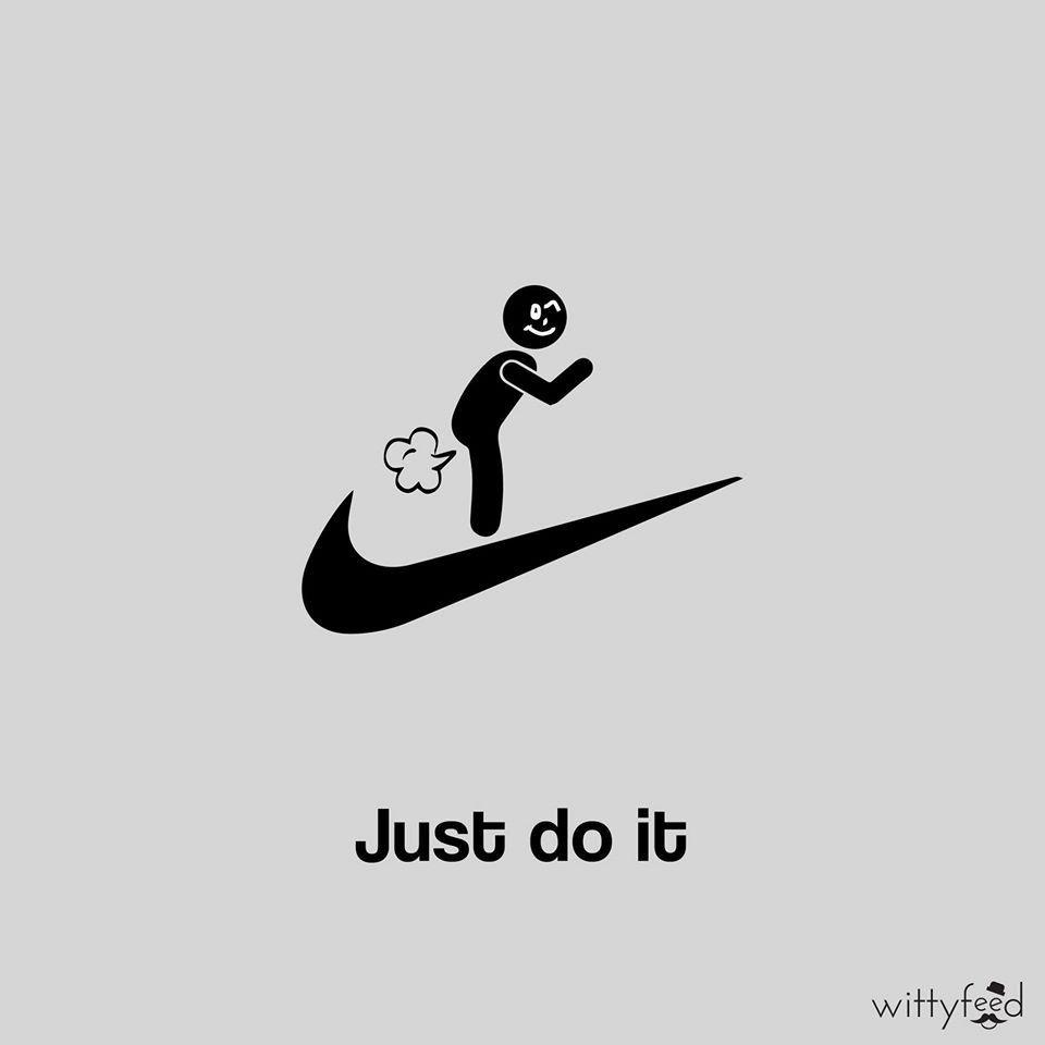 Grazen juni mechanisch Funny Nike Logo - LogoDix