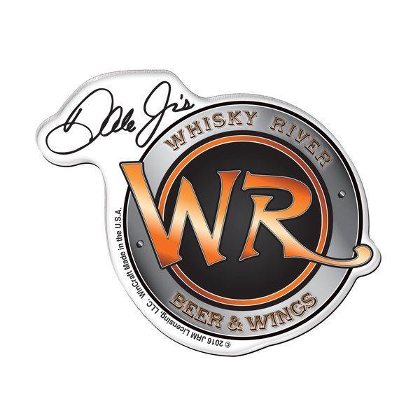 Whiskey River Logo - Dale Earnhardt Jr. WinCraft Whisky River Premium Acrylic Magnet