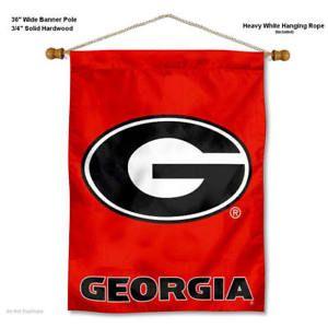 UGA G Logo - UGA Bulldogs G Logo Wall Hanging Banner 848267038288 | eBay