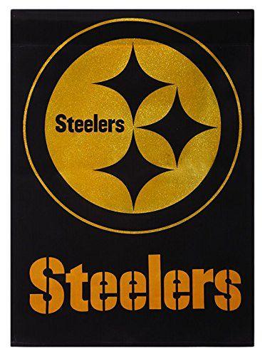 Glitter Graphics Logo - Amazon.com : Team Sports America NFL Pittsburgh Steelers Suede ...