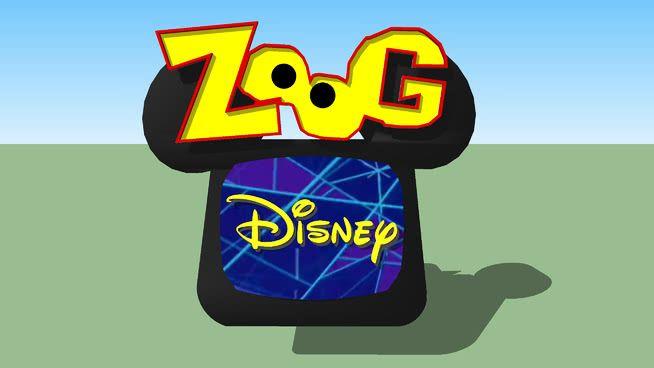 Zoog Disney Logo - Zoog Disney logo (edited) | 3D Warehouse