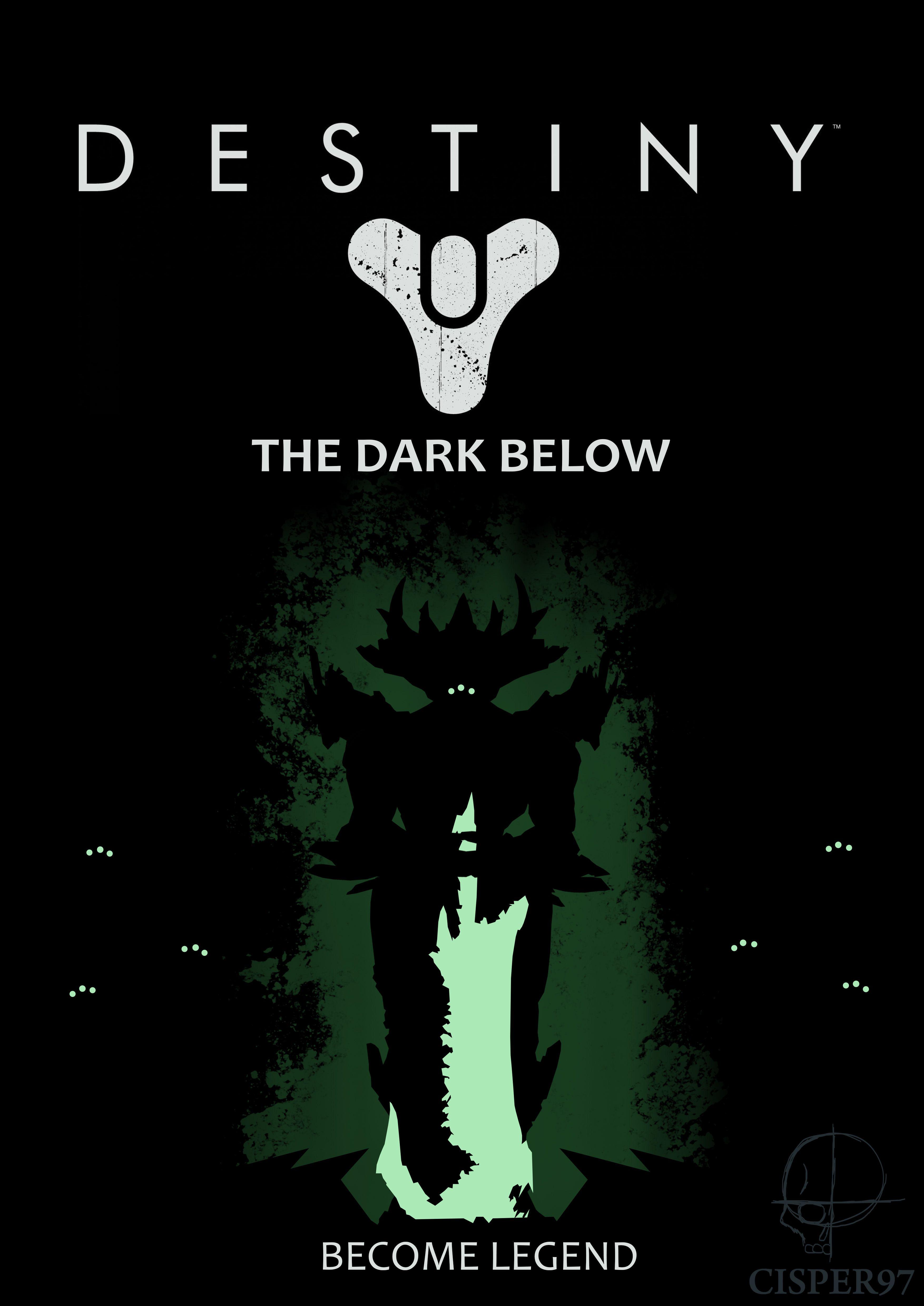 Darkness Destiny Logo - Destiny: The Dark Below by Cisper97 on Newgrounds