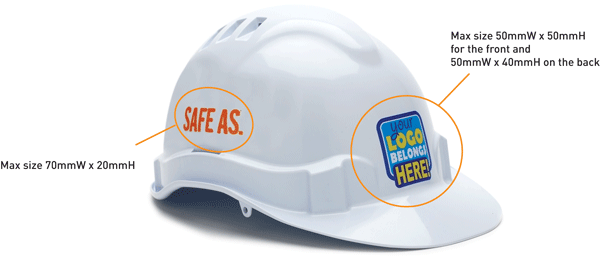 Hard Company Logo - Logo. Hard Hats With Company Logo: Hard Hat Printing Services ...