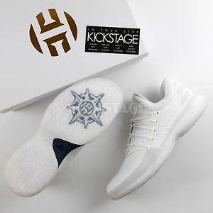 Navy Boost Logo - Adidas Mens Harden Vol 1 Yacht Party James White Navy Boost BY4525