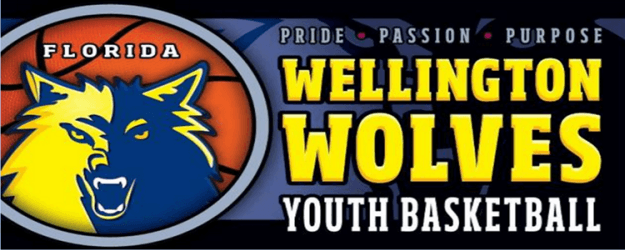 Youth Travel Basketball Logo - Wellington Wolves