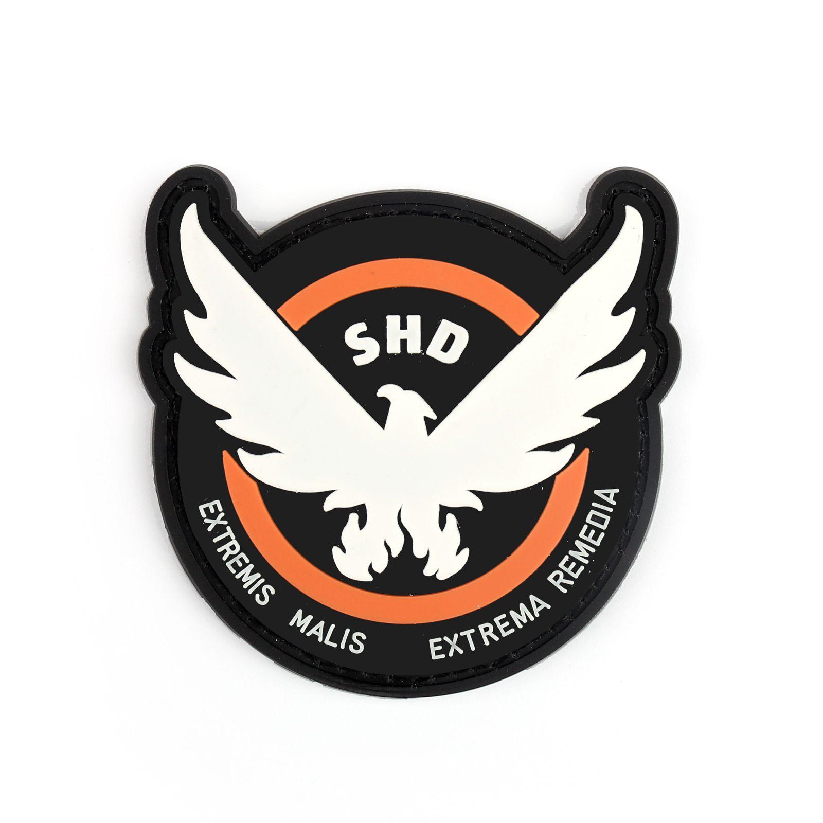 The Division Shd Logo - 9CM Tom Clancy's The Division Agent SHD logo Hook Loop patch badge ...