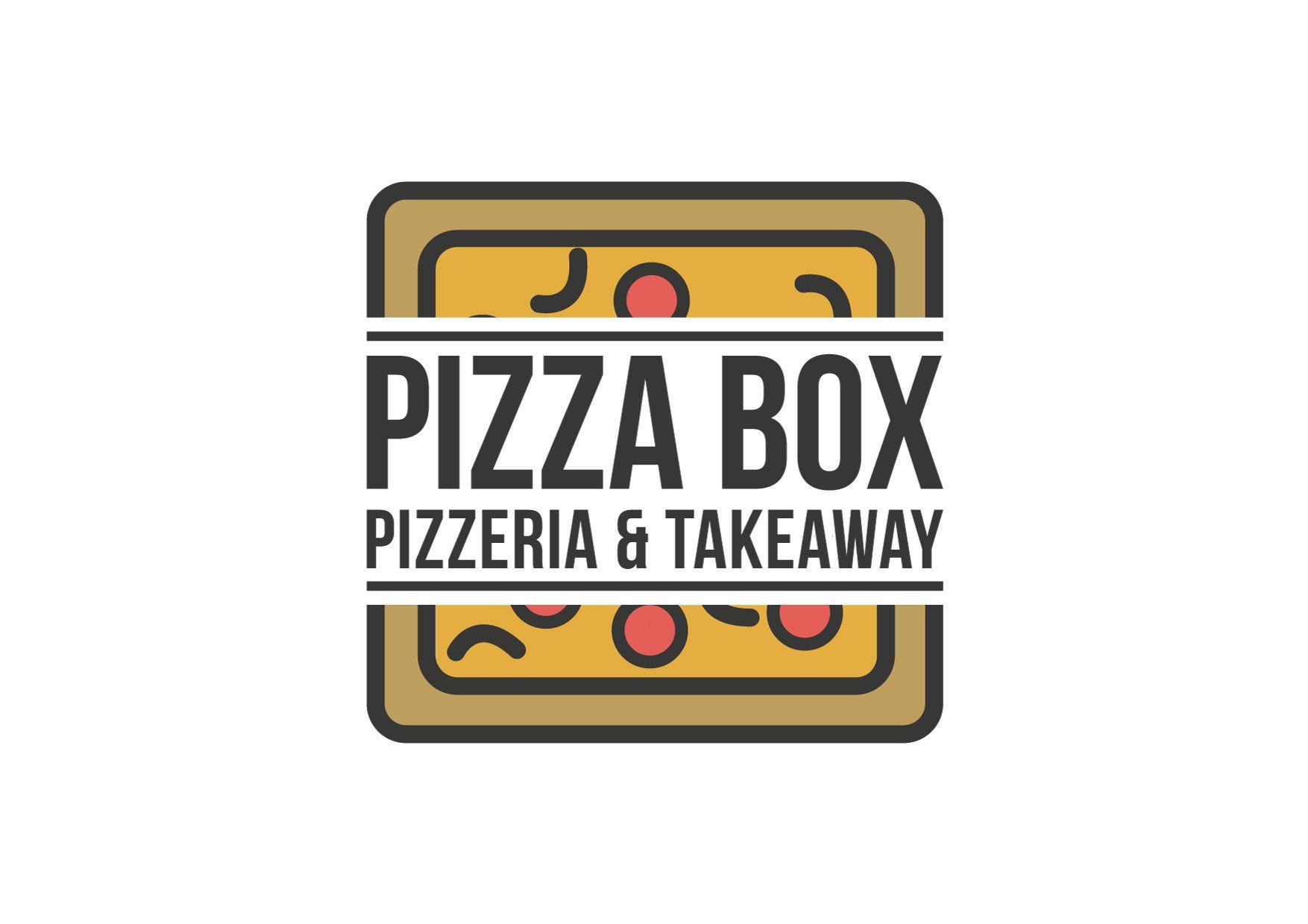 Pizza Box Logo - The-Pizza-Box-logo-design - Creative NinetyFive