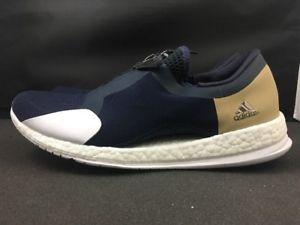 Navy Boost Logo - New Adidas Women's Pureboost Pure Boost X TR Navy Zip Training Shoes ...