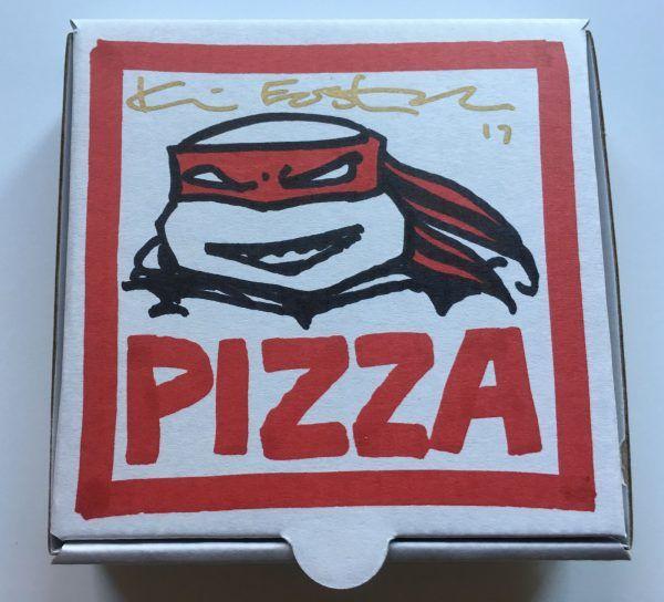 Pizza Box Logo - For Christmas, How About a TMNT Pizza Box for $55?